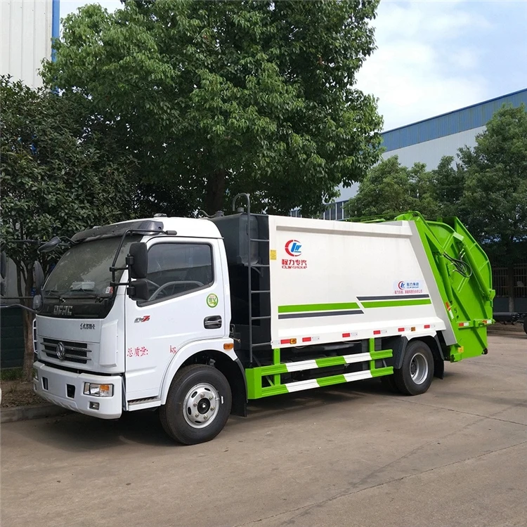 CLW Dongfeng 4x2 120hp 3 тонны уплотнитель мусора отходов транспортная тележка