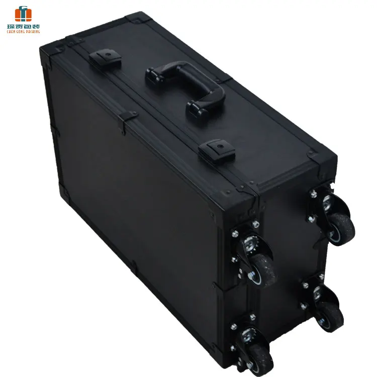 custom Portable Bar Vinyl Record Dj Table Speaker Flight Case