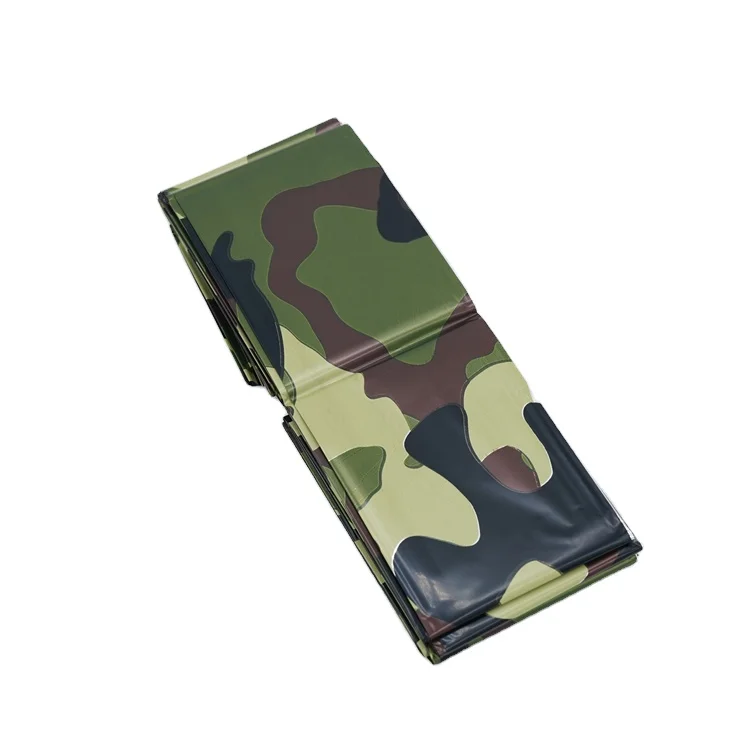 HOT SALE Survival blanket Emergency Blankets Folding Emergency blanket camouflage 160x210cm