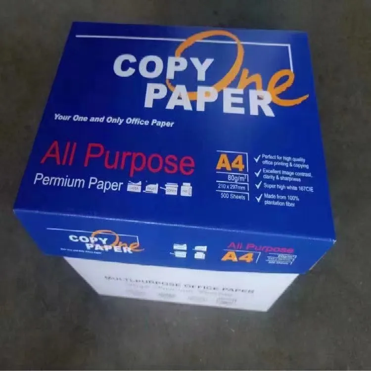 Factory supply Origin printing paper Wood Pulp White Office A4 Copy Paper 80g