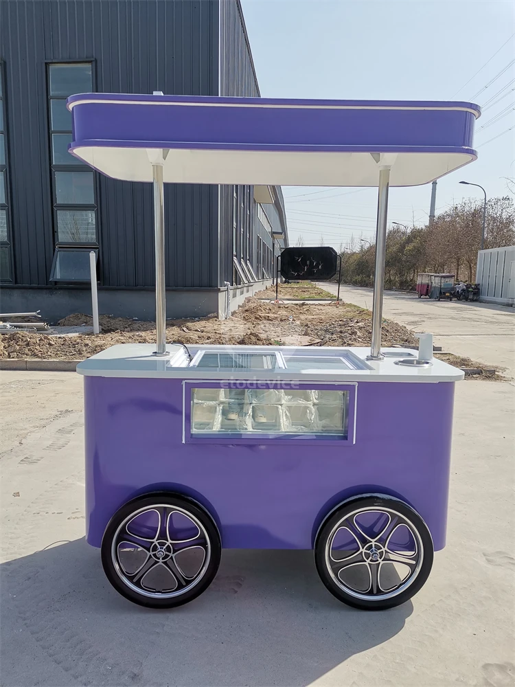 Продовольственный магазин Taco Van киоск сока для пиццы корзина конфет ручная тележка небольшой прицеп еды хот-дог уличное мороженое кофе
