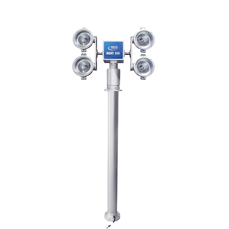 Telescopic High Mast Lighting tower metal halogen pole flood and spot search light SGN70-41000G