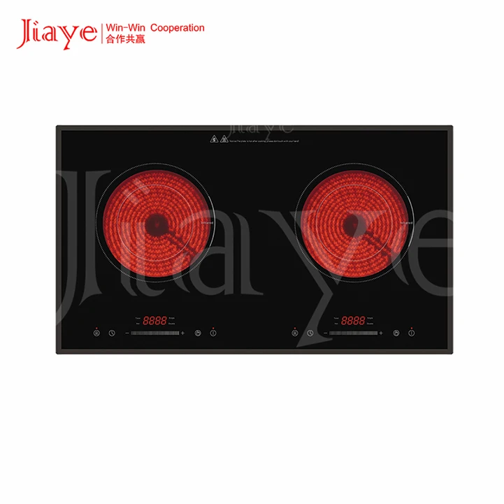 China Manufacturer 3 Burner Ceramic Hotplate Touch control Ceramic Hob Cooker