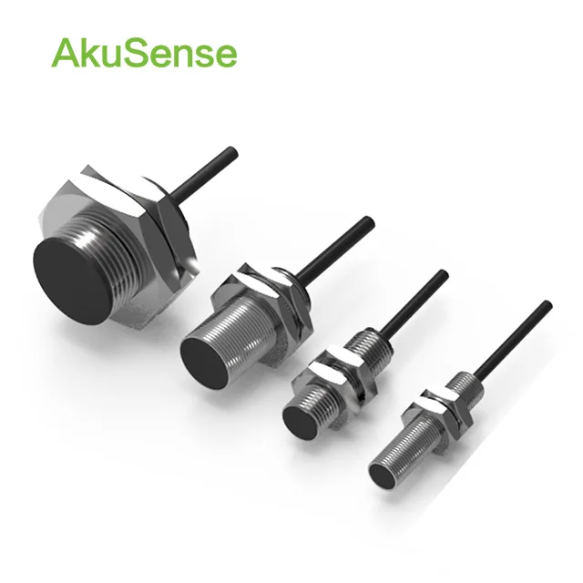 AkuSense 20mm detection range   Non-Flush Type Analog  Inductive Proximity Sensor Switch for Sensing Metal