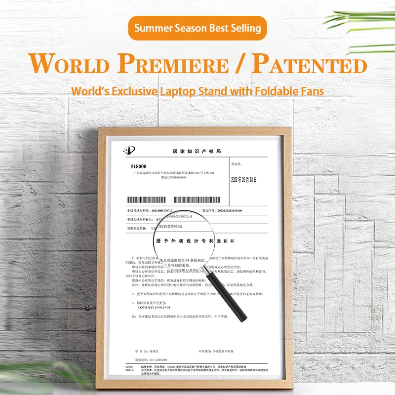 New Arrivals Computer Riser Tablet Stand Ergonomic 7 Level Adjustable Foldable Portable Aluminium Laptop Cooling Pads With Fan