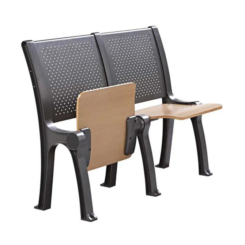 Foshan Lecture Room Furniture Student Table Chair Set For University College Classroom