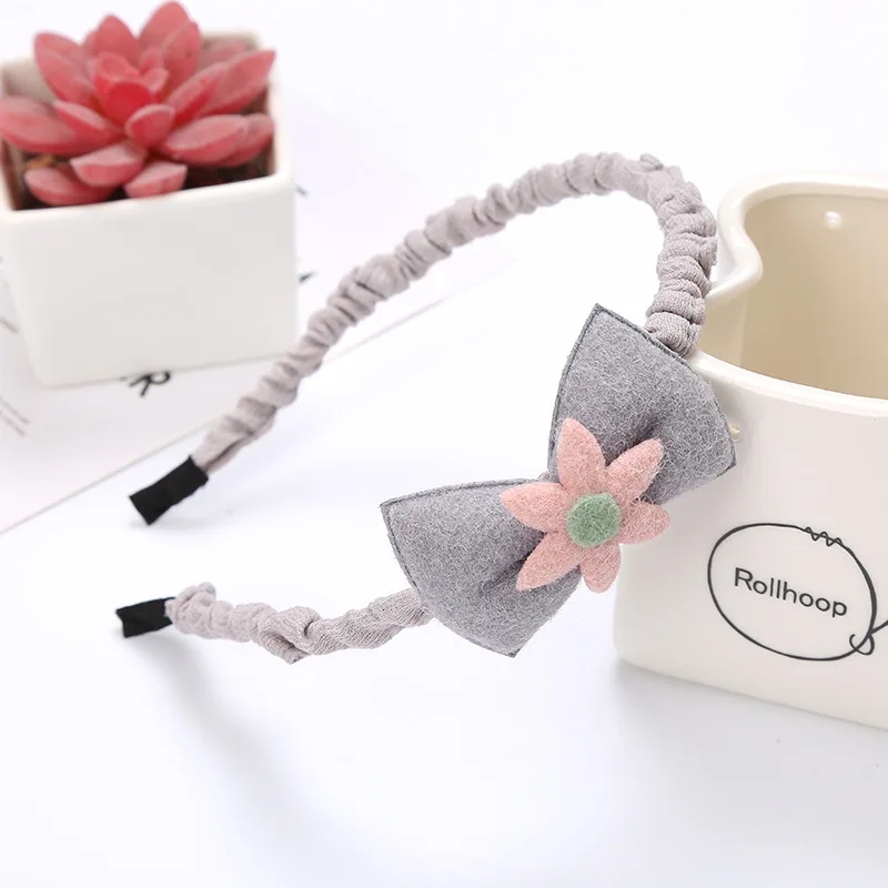 
Style Black Denim Five Pointed Star Headband Denim Hair Band HB549 Wholesale New Simples Design Knot Cowboy for Women and Girls 