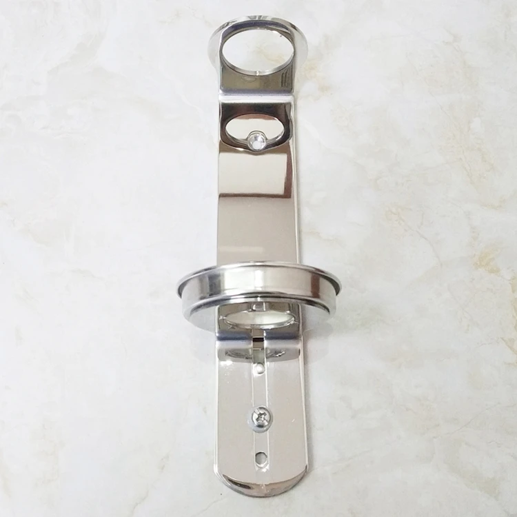 Mirror Polished SPA Shampoo Soap Bottle Bracket Lotion Dispenser Holder Shelf Bathroom Storage Rack Wall Mounted Stainless Steel