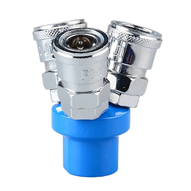 Pneumatic Fittings Push in air Hose Quick Release Connector C Type SM Carbon Steel Many Way Pneumatic Quick Coupling Fittings
