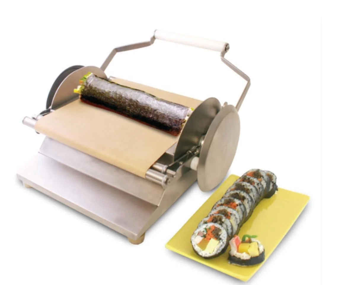 
Fast delivery, free shipping, manual stainless steel Japanese sushi coiler Sushi roll making machine 