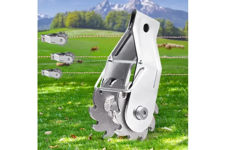 Strainer For Wire Fence Pre-galvanised Aluminum spool High Strain   Electric Fence Insulator