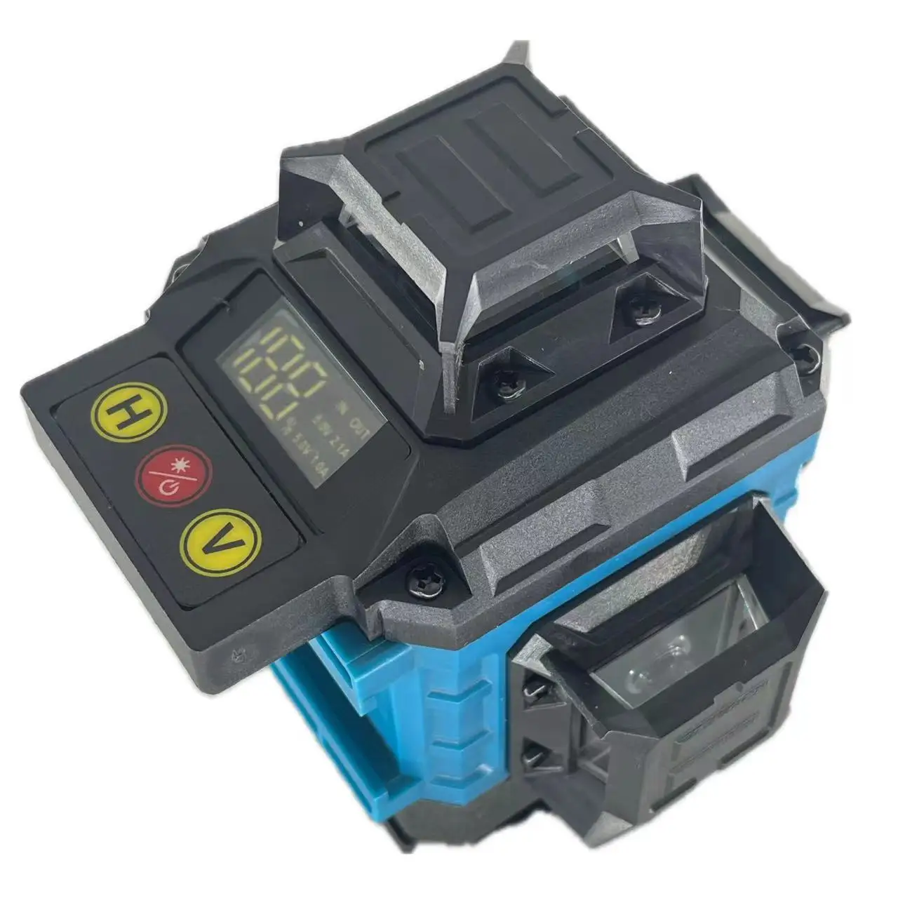 4D Green Rotary Laser Level 16 Lines Self-Leveling Wireless Remote 360 Horizontal & Vertical Laser 360