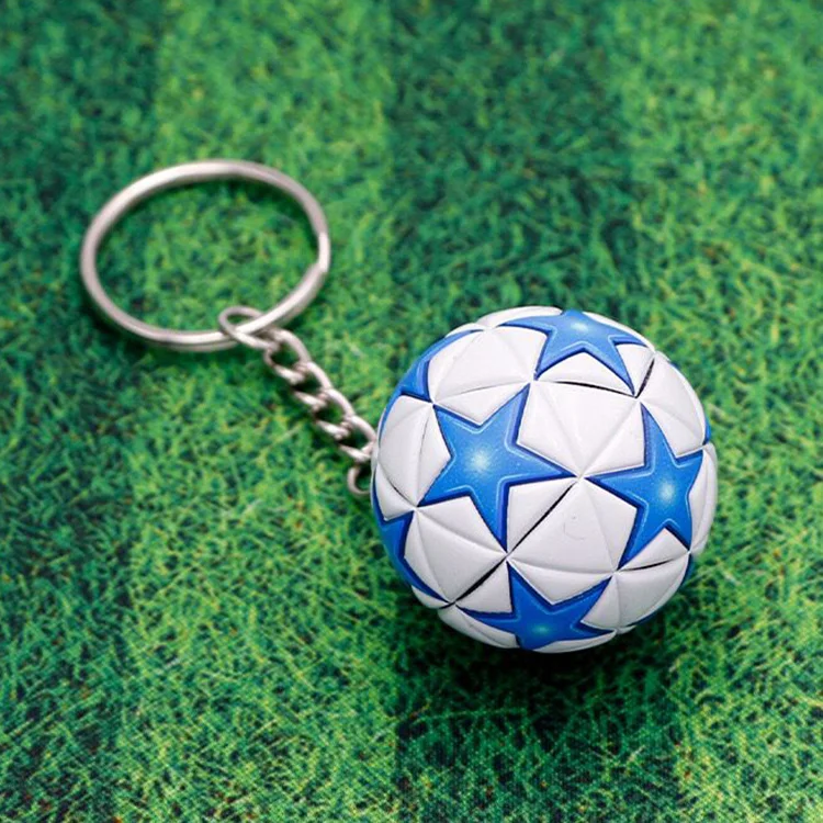 2022 High quality sport event gifts National flag key ring football club keychain soccer key chain keyring