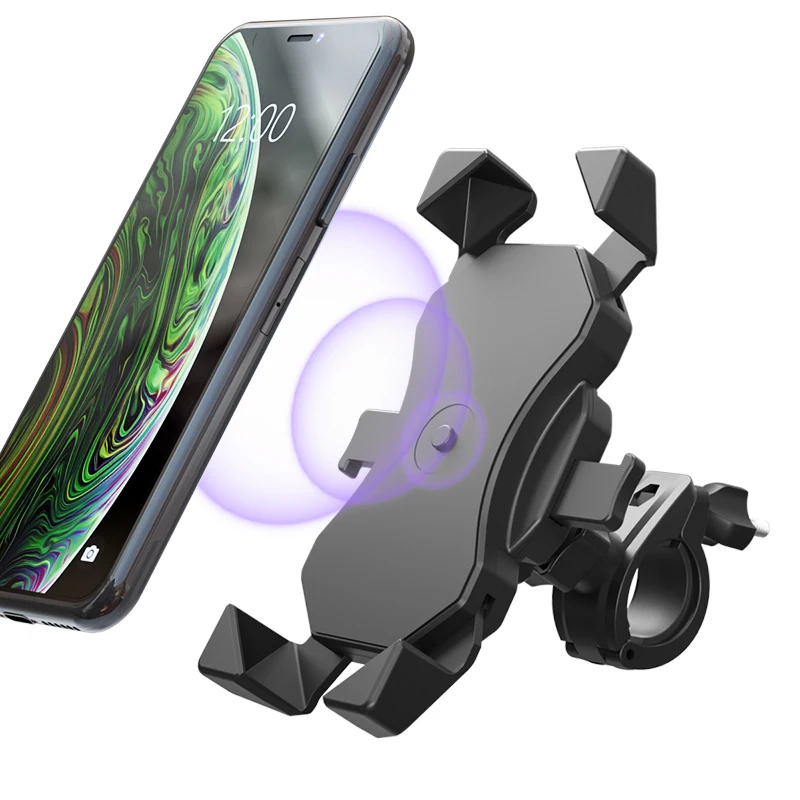 
Wholesale 2021 OBSHI Top Selling Motorcycle Smartphone Holder Rotation Cell Phone Holder Motorcycle smart phone Mount 