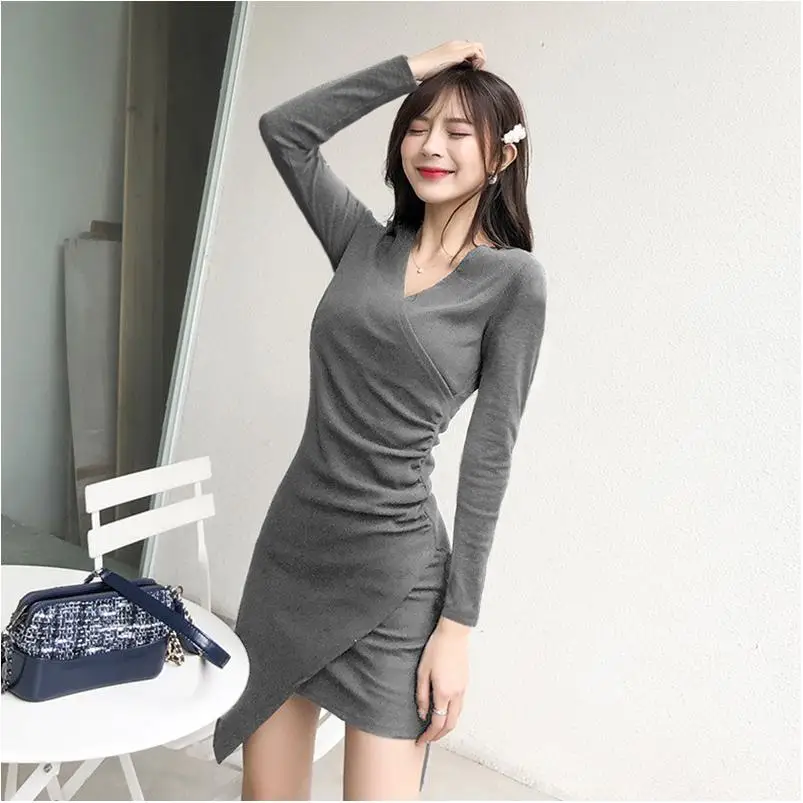 Attractive Style Plus Size Summer Dress High Waist Thin Long Women Base Sexy Dress woman clothes