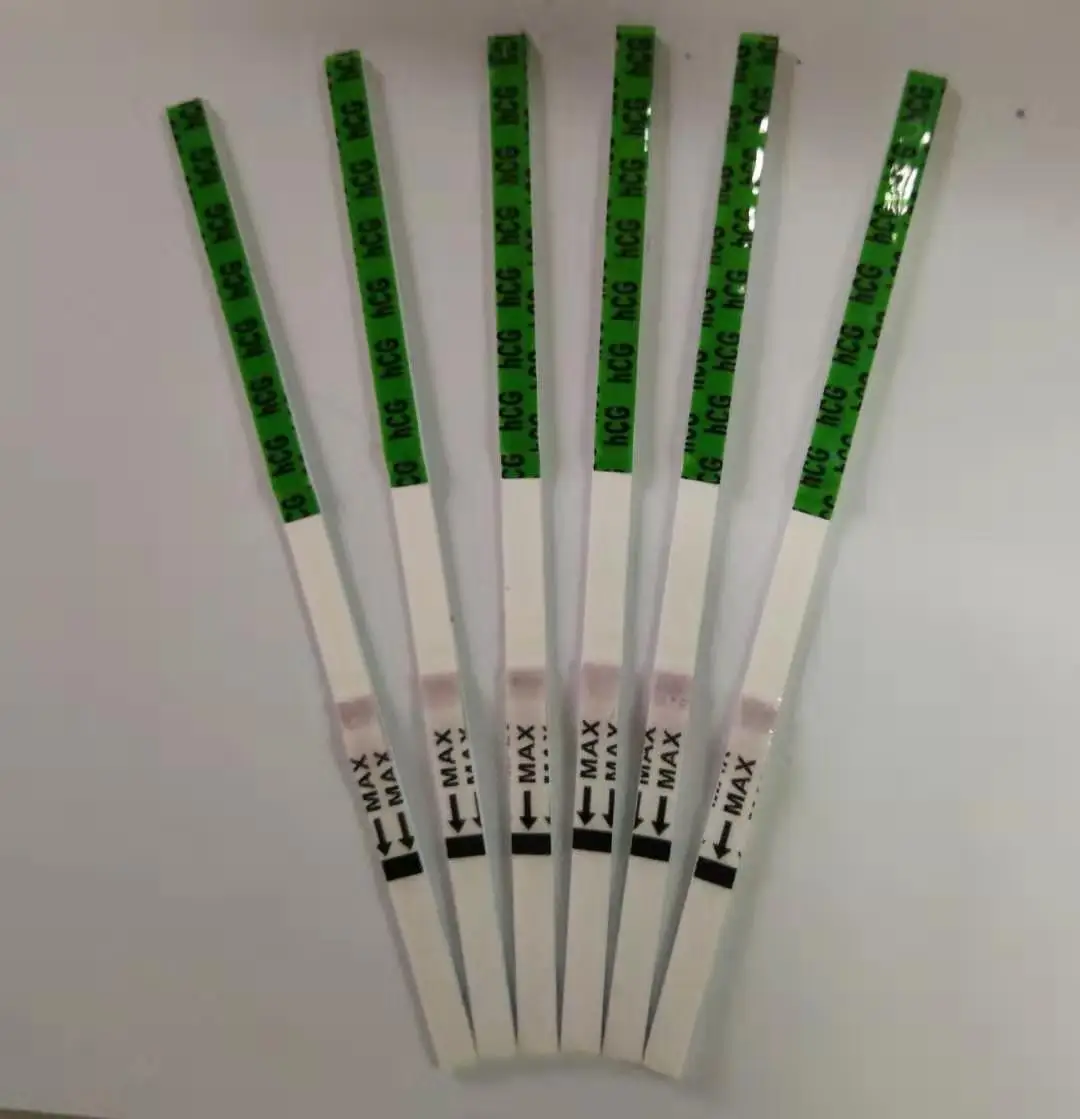 Best Selling Urine HCG Pregnancy Rapid Test Strip Manufacturers For vitro diagnostic use only