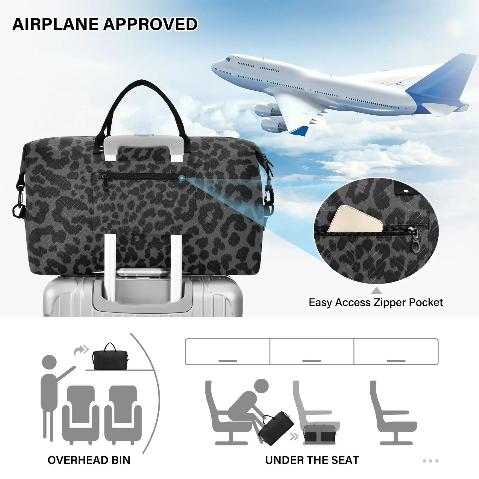 Wholesale Large Capacity New Styles 2 Set Travel Bag Storage Bag Duffel Travel Bag Duffel Gym