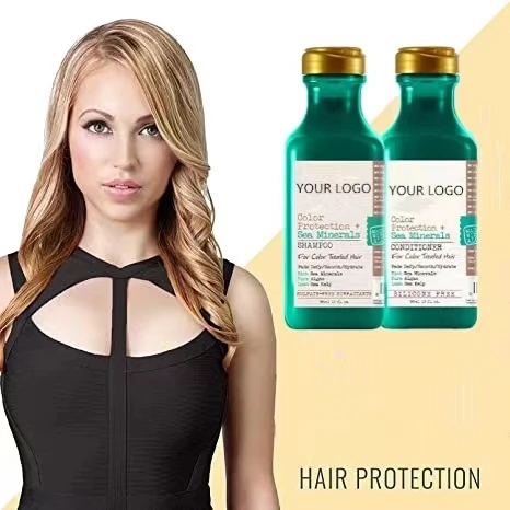 OEM/ODM dead sea minerals color protect hair care & styling hair dye  shampoo and conditioner
