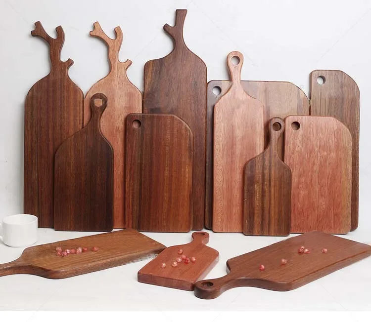 Factory Wholesale wood cutting board with handle steak board wooden cutting boards wholesale