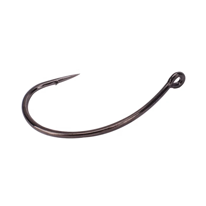Высококачественные высокопрочные рыболовные крючки для соленой воды 19,1 мм 17,6 мм с одним крючком