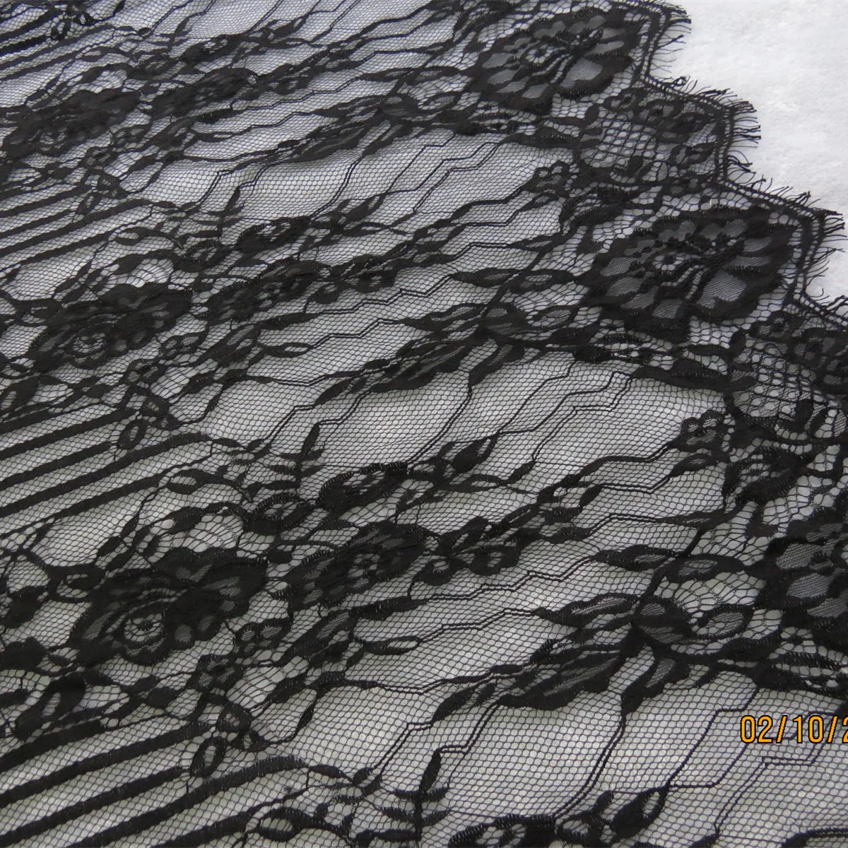 Exquisite Elegant Sexy Lace Fabric  Mesh Tulle Embroidery For  Dress