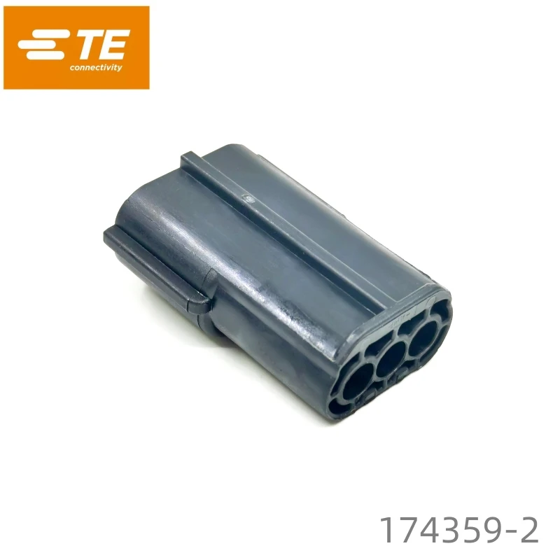 Original Hybrid Connector TE 174359-2 Tyco AMP Wire to Wire 3 Pin Center Line Male Crimp Black Housing for Sale