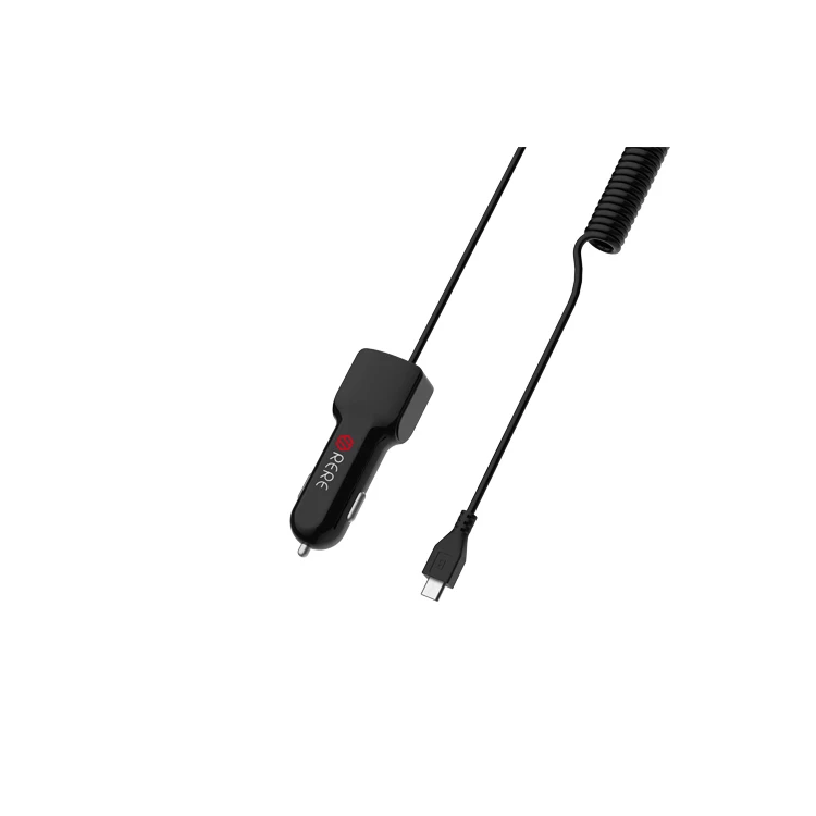 CU05 Portable universal  1 Port Usb Charger Power Adapter Car Charger with 1M cable for MICRO-USB/IPHONE