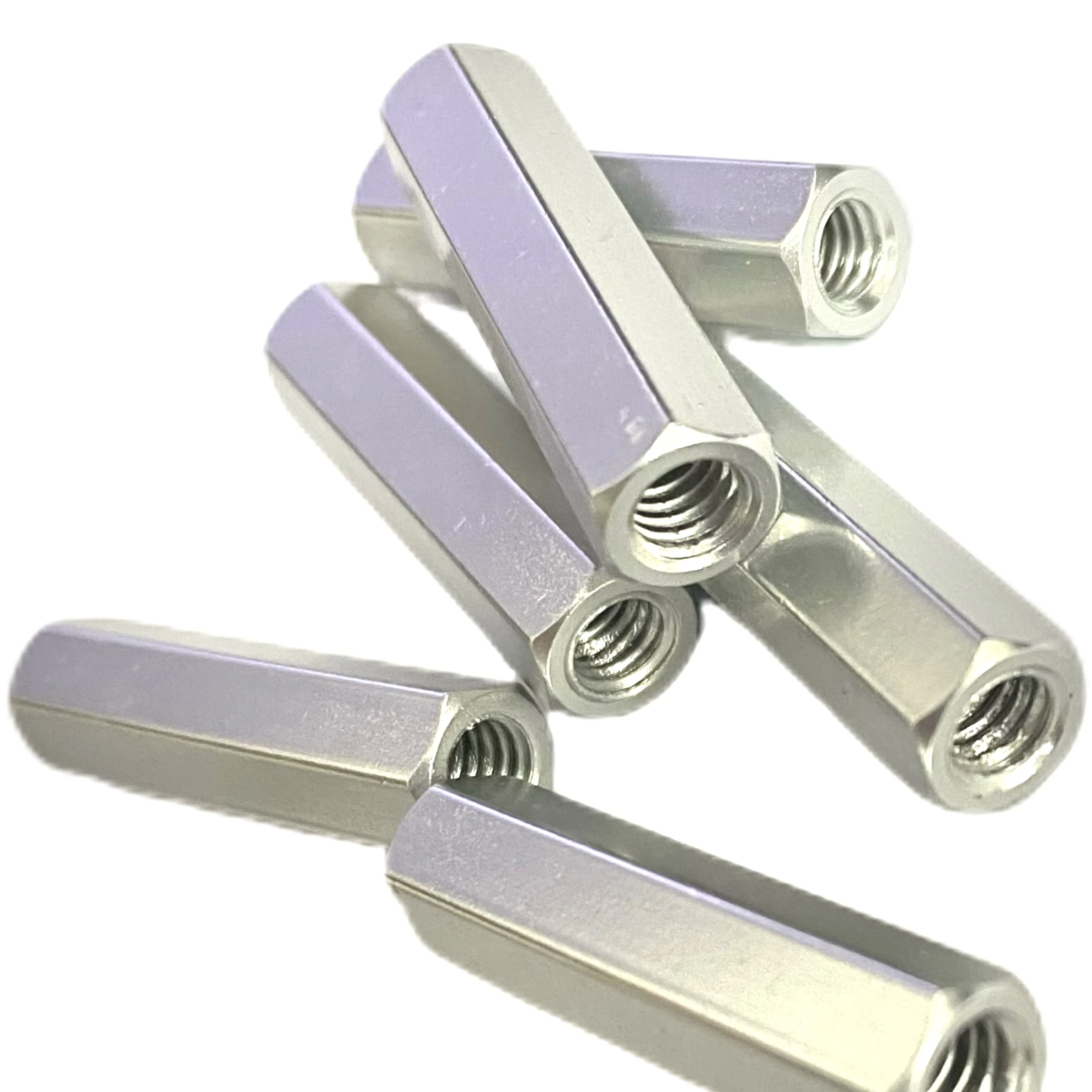 Long Hex Sleeve Nut Stainless Steel M3 M4 M5 M6 M8 M10 Coupling Nut