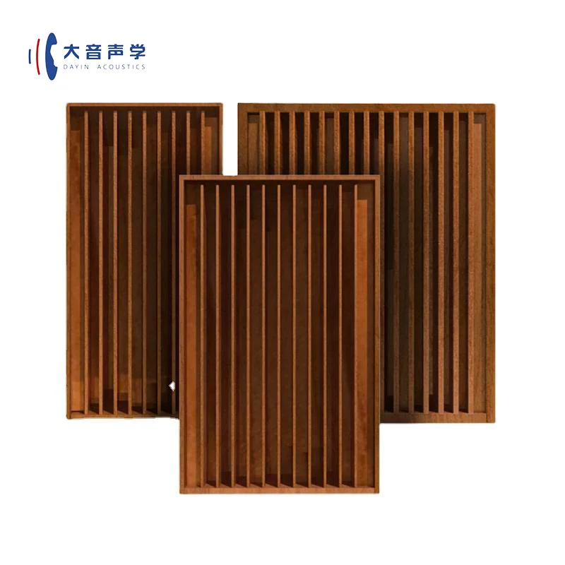 Diy 3D Wood Wall Sound Diffuser Plate Wooden Acoustic Panels