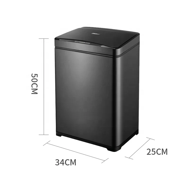 30L 8gallon Auto Sensor Dustbin Kitchen Cabinet Smart Garbage Trash Can recycle commercial large Rubbish Waste Bin soft close