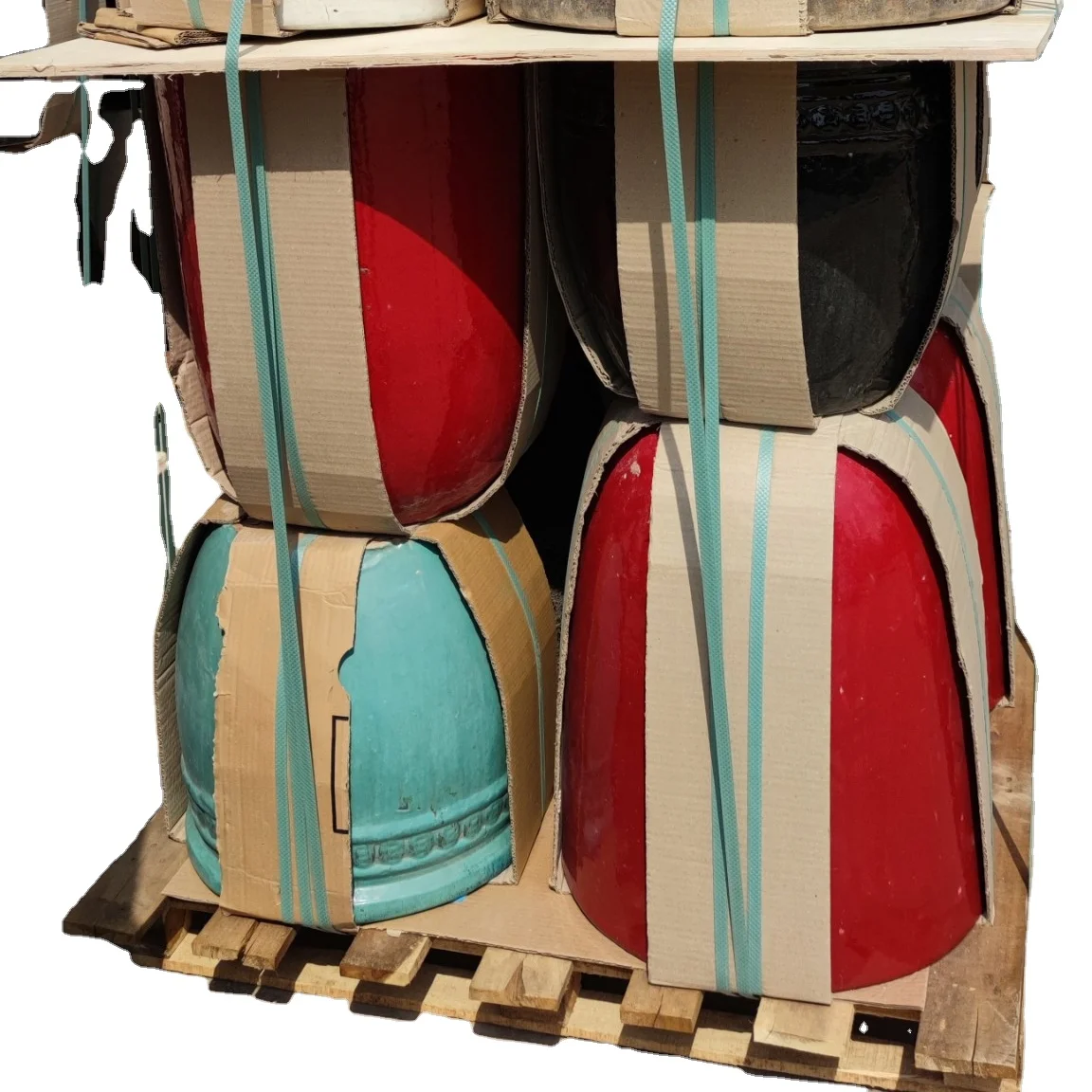 Mix Glazed Flower Pots with Atlantis Pots - Big outdoor garden pots & planter