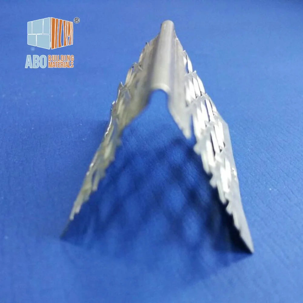 Angle beads with fiberglass mesh Corner beads