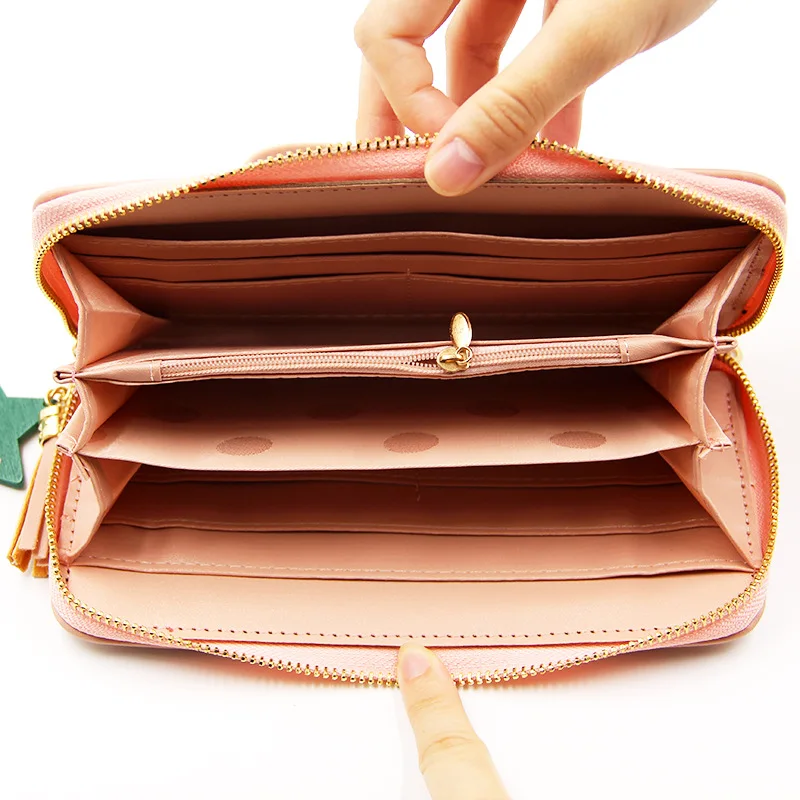 MenBense Women Wallets preppy style girls long multi card holder large capacity clutch purse stylish phone wallets for ladies