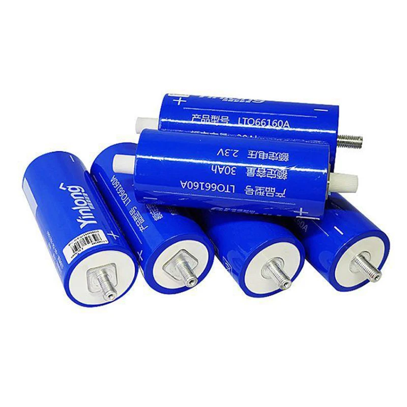 2022 Grade A Yinlong LTO Battery 66160 2.3V 30AH 35Ah 40Ah 45Ah Lithium Titanate Battery for Solar Battery Energy Storage