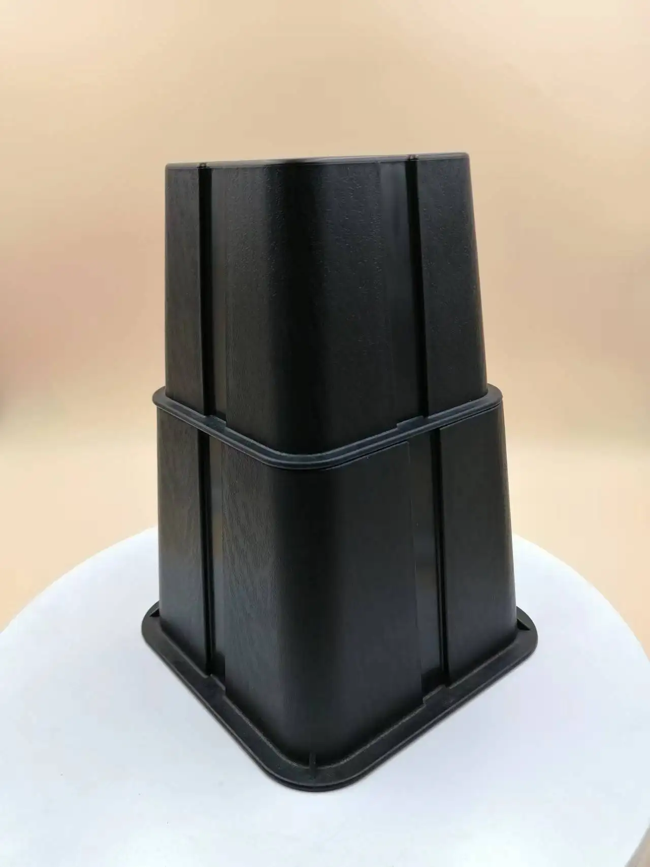 China factory Latest Design High quality 7 inch Plastic ABS adjustable bed leg furniture risers