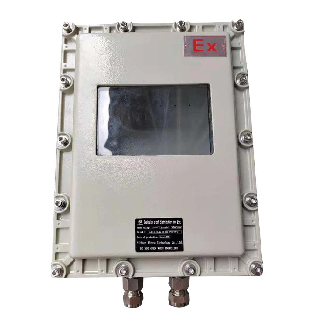IIBT6 For Electronic Device hazardous area Metal Enclosure distribution box  explosion  proof panel