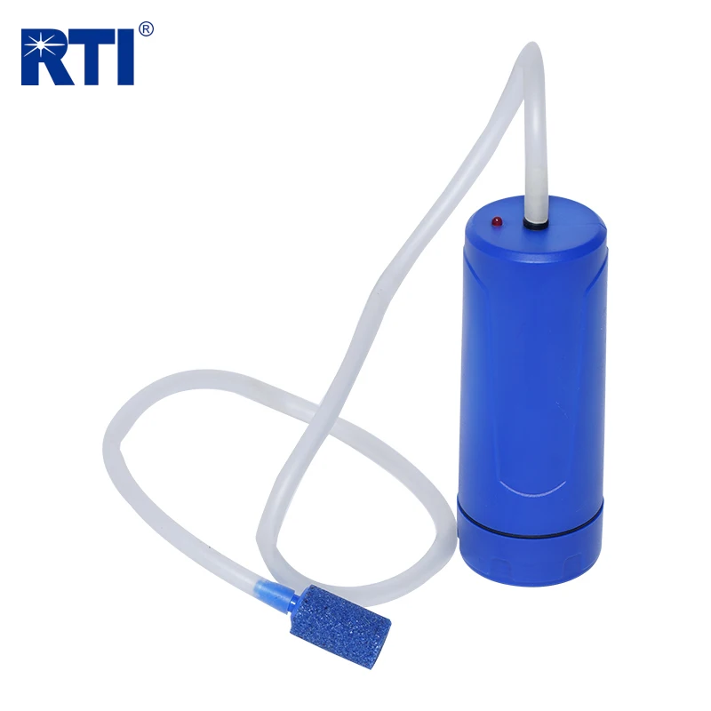 New Oxygen Pump For Fishing Portable Tools Silent Hole Aeration Pump Battery Aerator