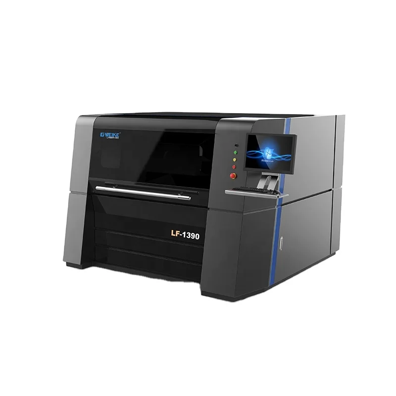 High accuracy LF1390 aluminum stainless steel iron metal sheet Fiber Laser Cutting Machine for jewelry garment