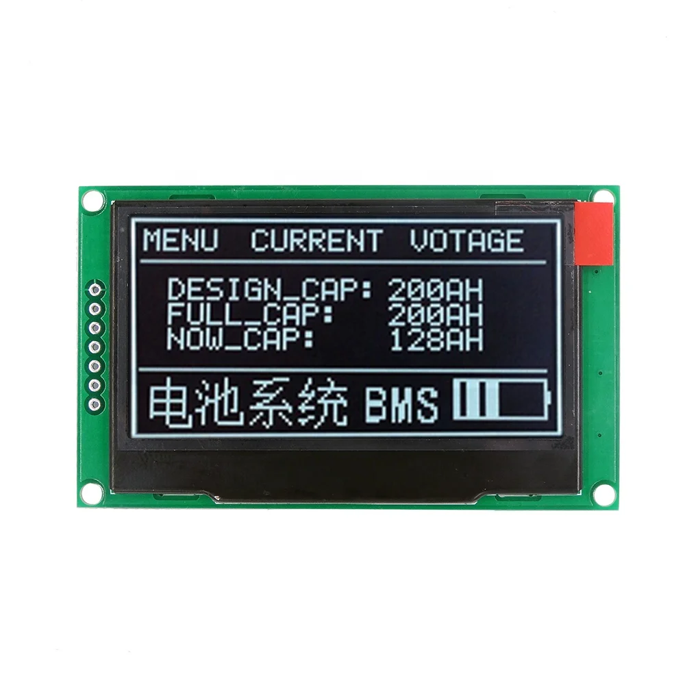 Tcc 2.42 Inch Spi/Iic 128X64 White Mini OLED Module Display with PCBA