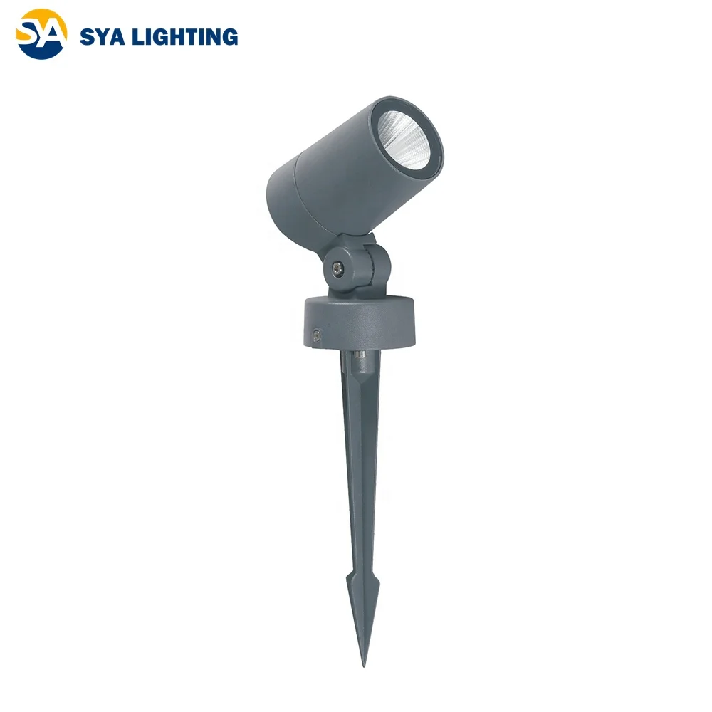 SYA-618 Outdoor RGB P65 Small Low Voltage 12V LED Tree Lawn Landscape Garden Palm Coconut Tree Spike Flood Spot Lights