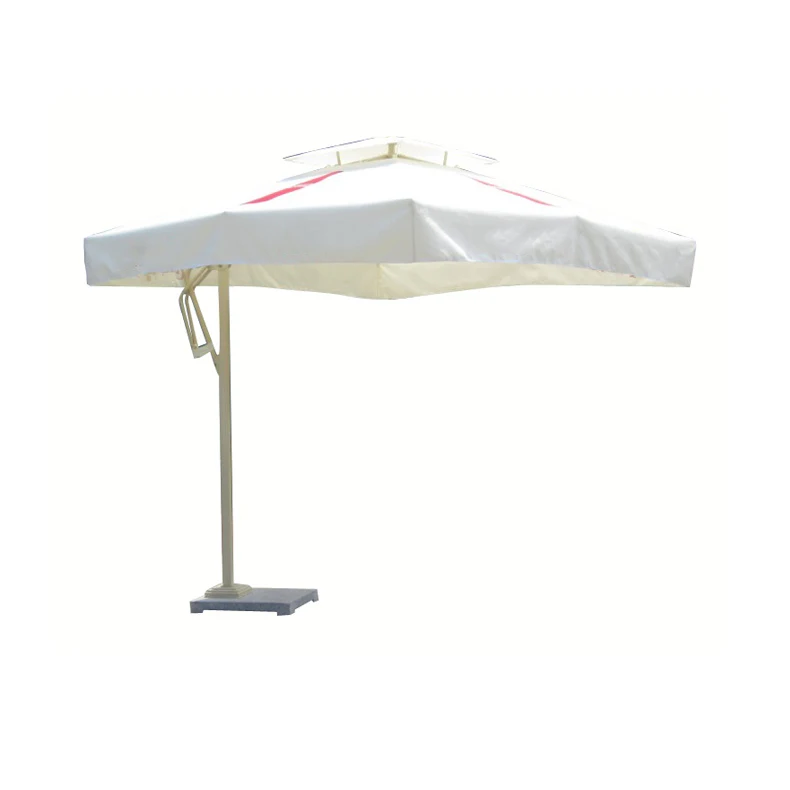 Outdoor Umbrella Big Size Side Column Square Outdoor Garden Parasol Patio Umbrellas