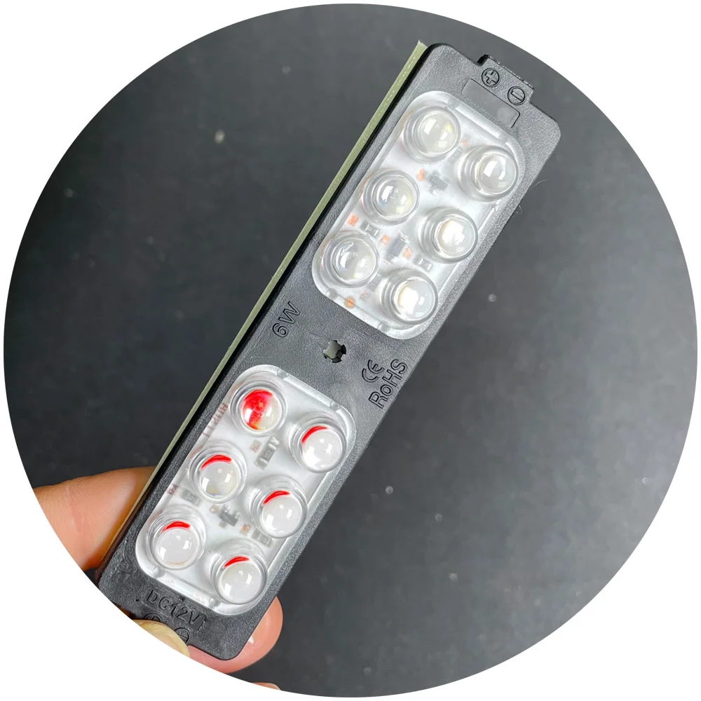 Суперяркие универсальные 12 светодиодных боковых габаритных огней ультратонкие Передние Задние фары для автомобиля грузовика напряжения 24 В