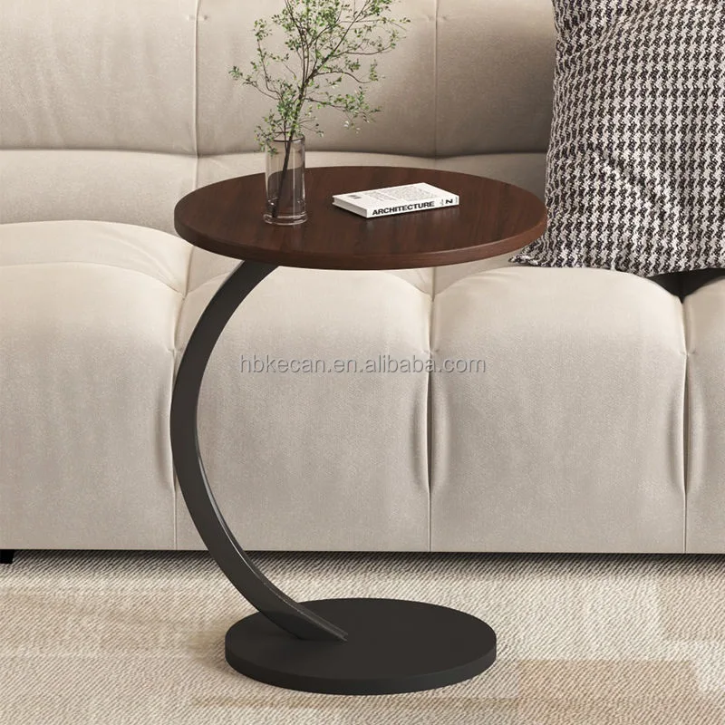 Nordic cream wind flowers solid wood edge several small family double deck coffee table bedroom small round table