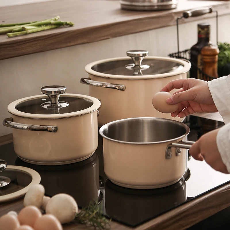 Low Price Good Quality Pots and Pans Stainless Steel Cookware Sets Stainless Steel Cooking Pot Set