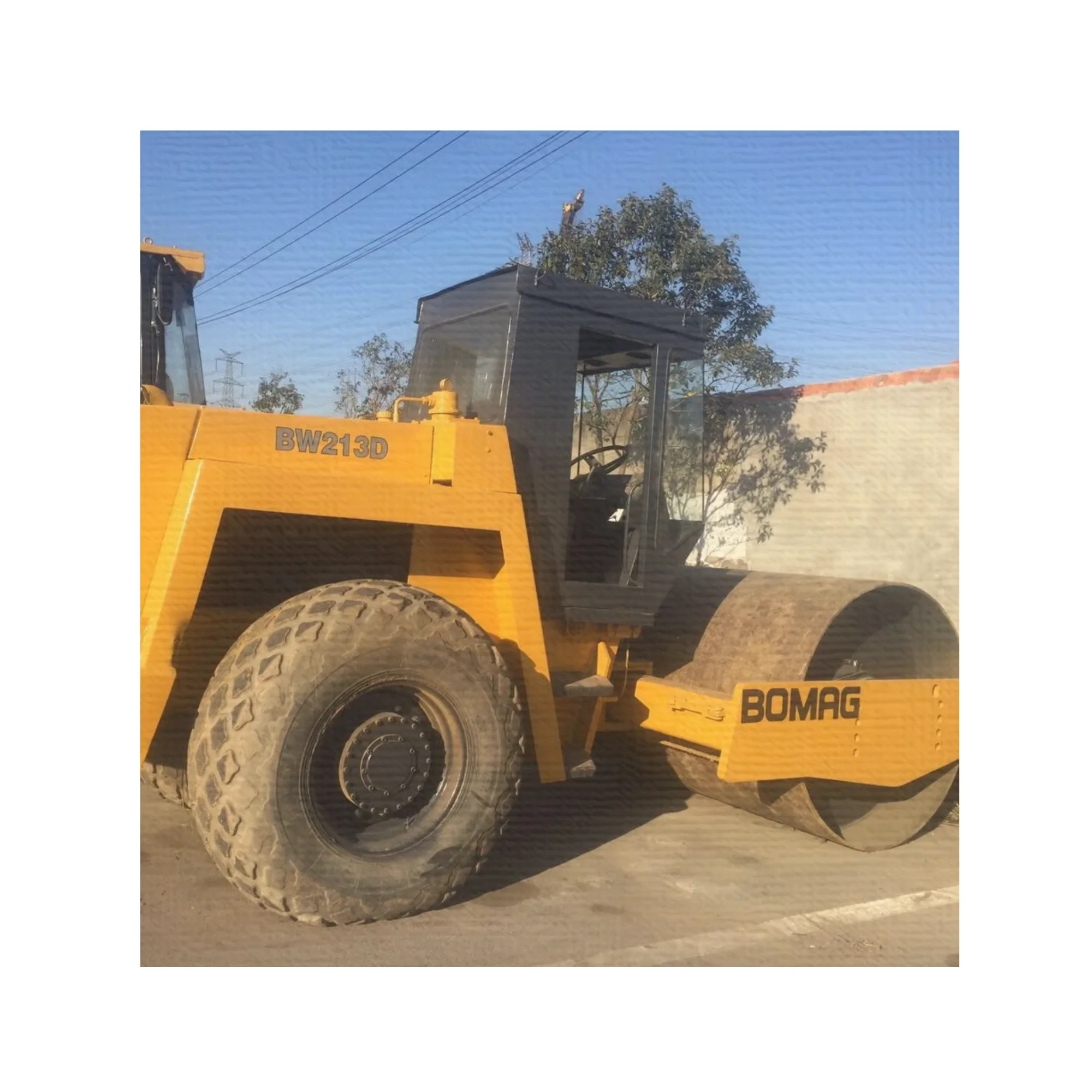 Newly presented products Used Bomag road roller 213D, Germany used bomag rollers for sale