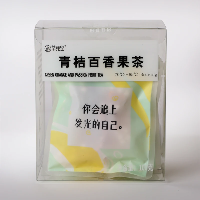 Manufacturer wholesale Fruit tea  Best selling green orange Passion fruit tea