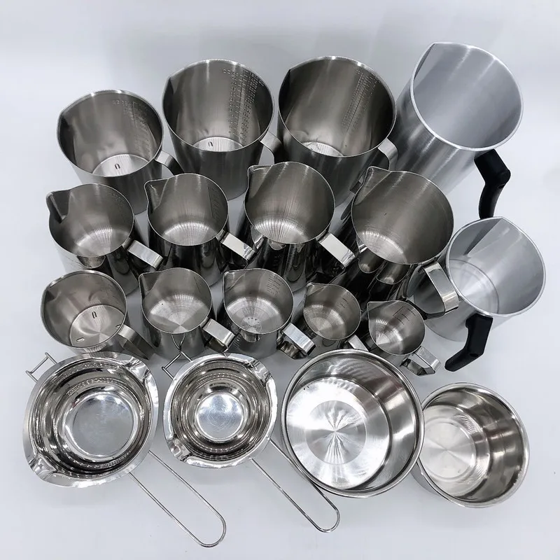 Hot Sell 350ML 600ML 1000ML Wax Candle Making Tool Wholesale Diy Candle Making Wax Melting Pot