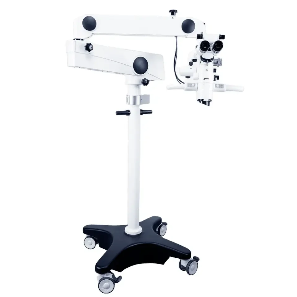 AIST-520-D Motorized control by handle surgical ent dental operation microscope price of dental operating microscope