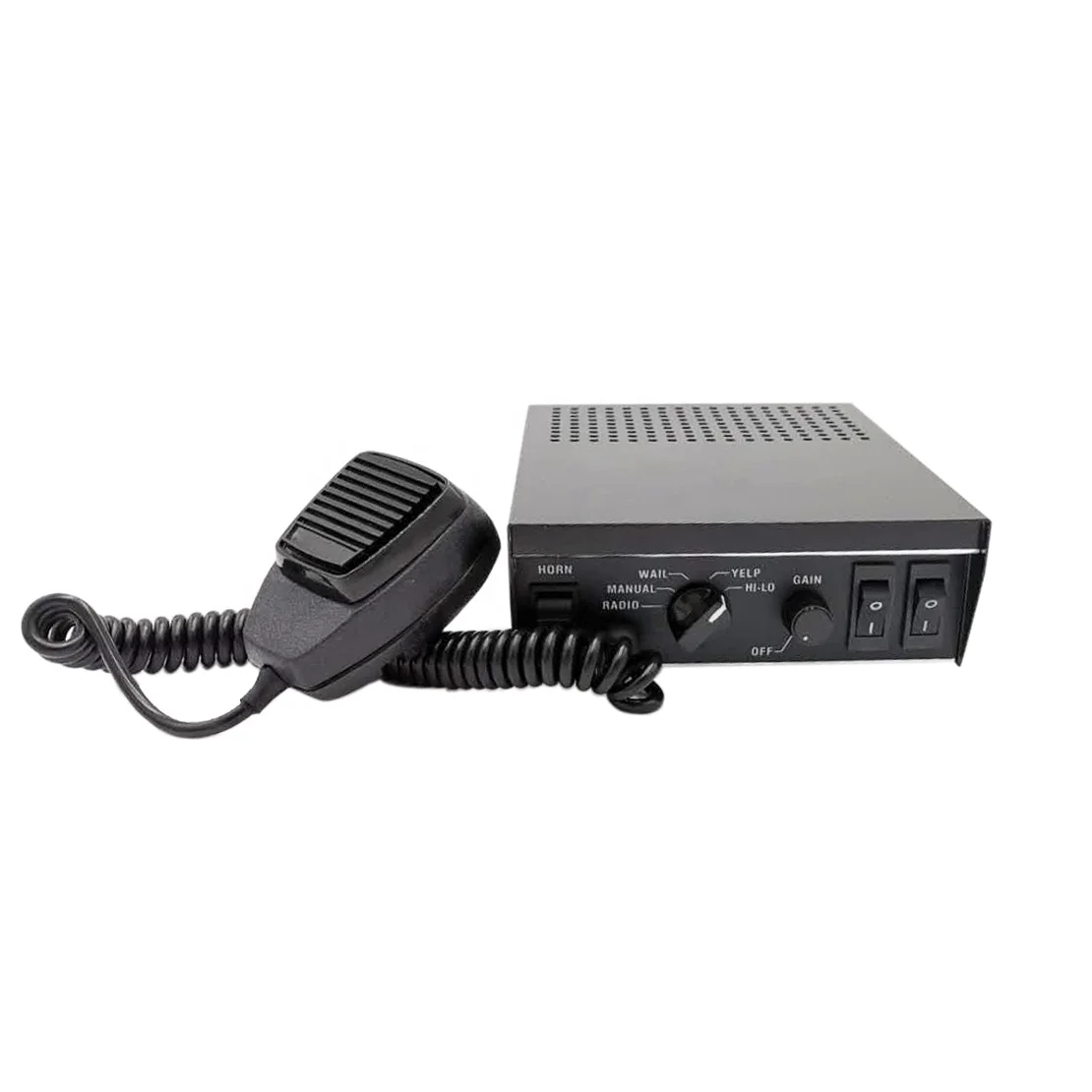 12v 200Watt Emergency Warning Police siren Ambulance siren amplifier Speaker for cars