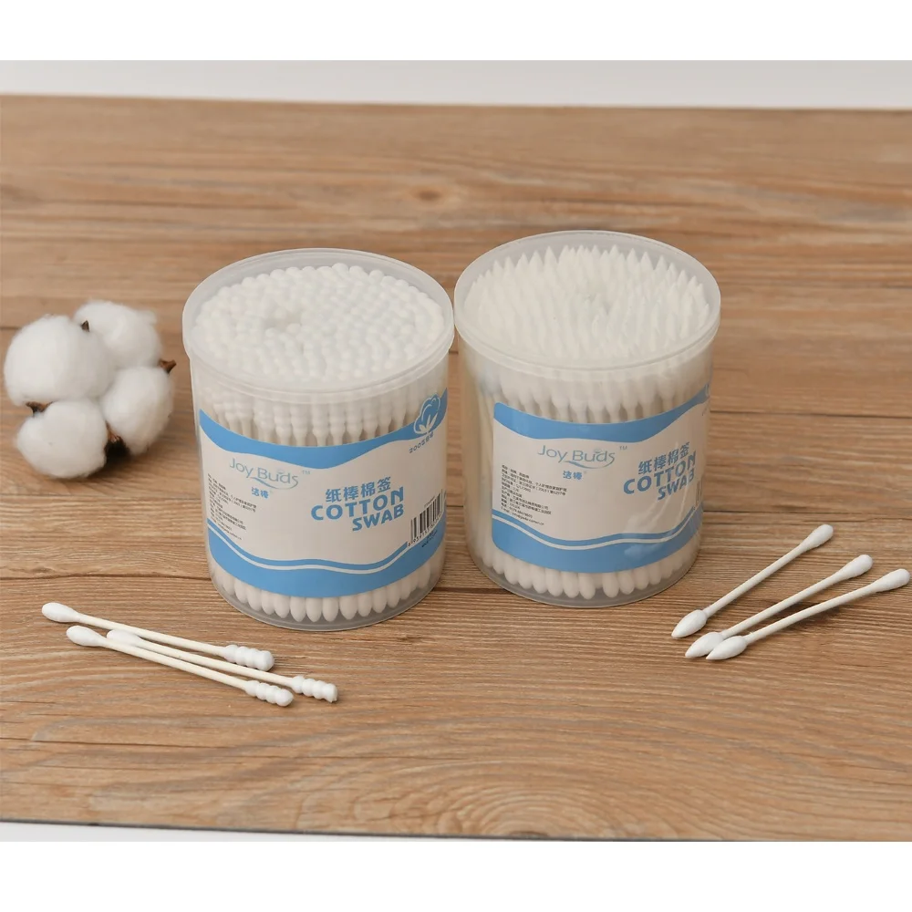  Горячая Распродажа 200 шт. q-tips экологически чистые двухсторонние ватные палочки разборные